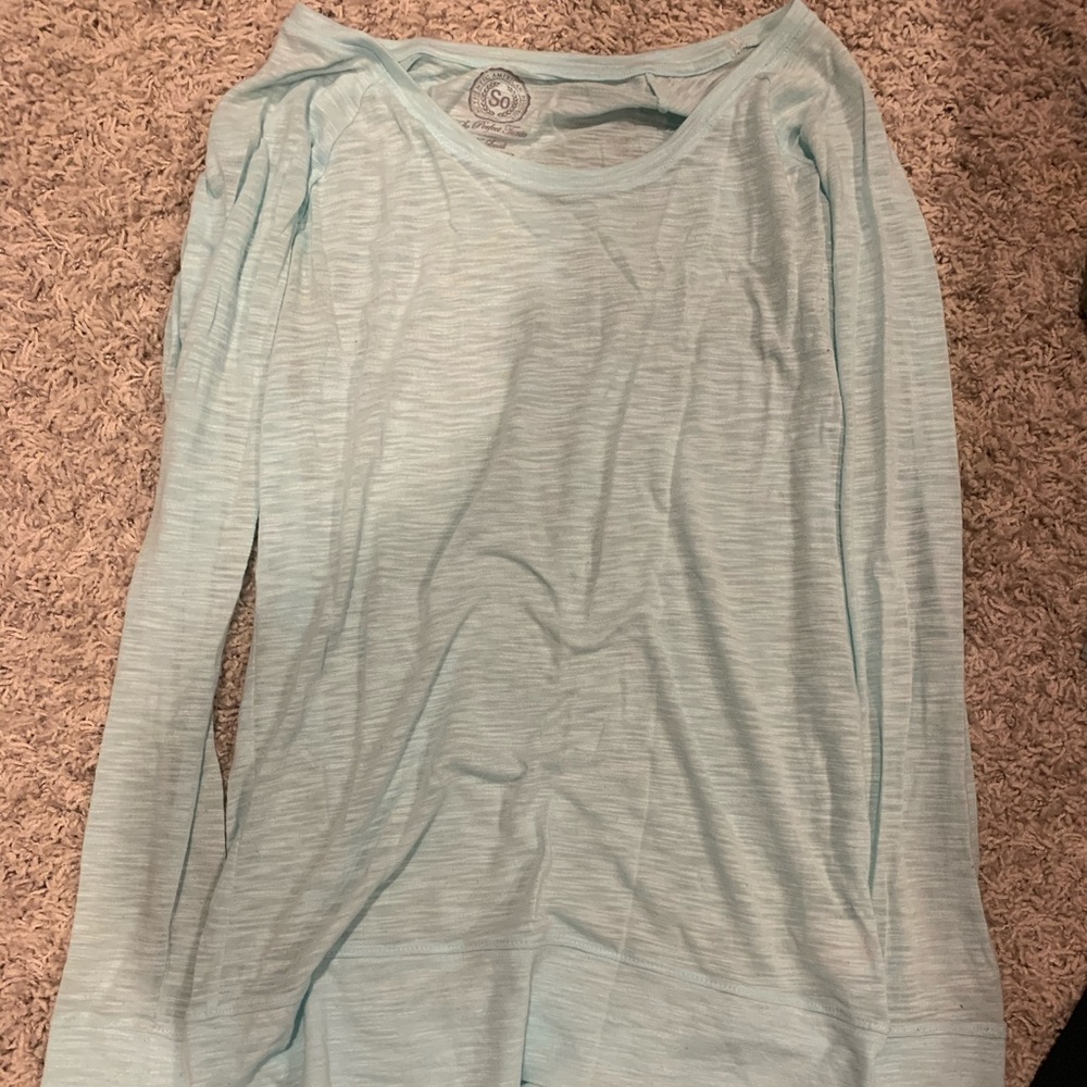 Light blue long sleeve size xs